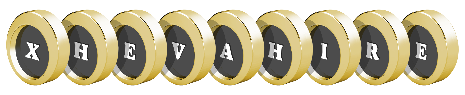 Xhevahire gold logo