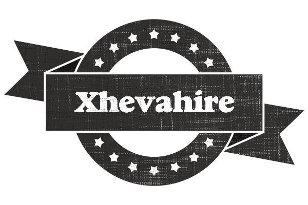 Xhevahire grunge logo