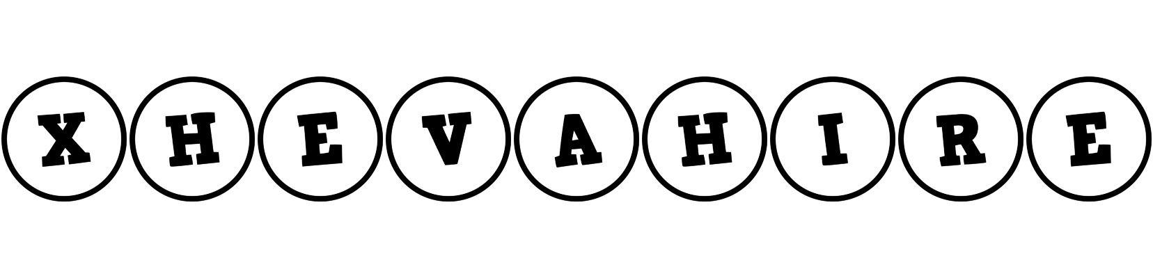 Xhevahire handy logo