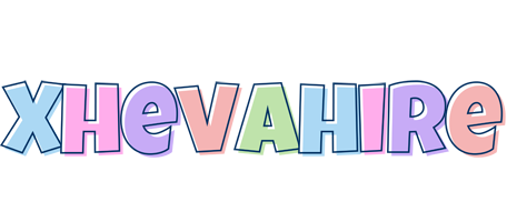 Xhevahire pastel logo
