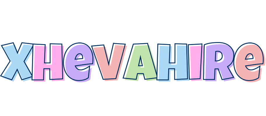 Xhevahire pastel logo