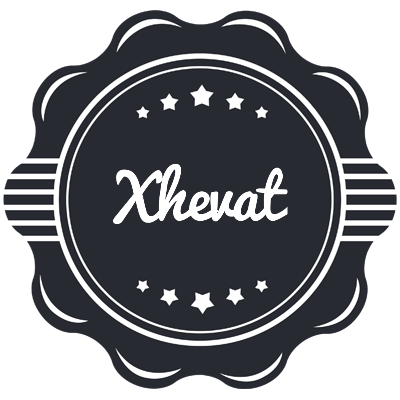 Xhevat badge logo