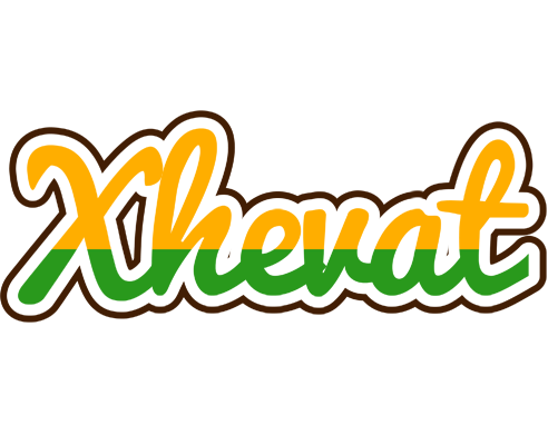 Xhevat banana logo