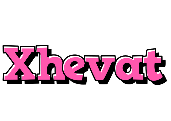 Xhevat girlish logo