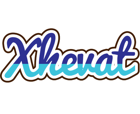 Xhevat raining logo