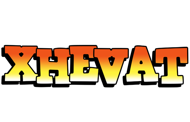 Xhevat sunset logo