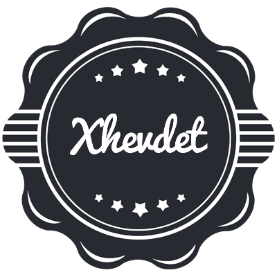 Xhevdet badge logo