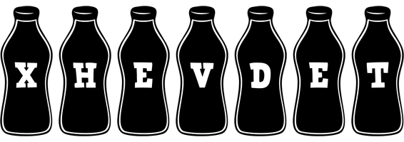 Xhevdet bottle logo