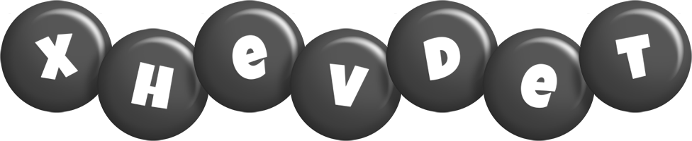 Xhevdet candy-black logo