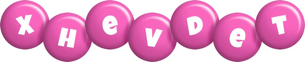 Xhevdet candy-pink logo