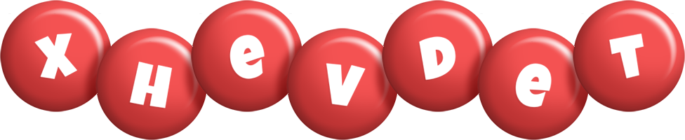 Xhevdet candy-red logo