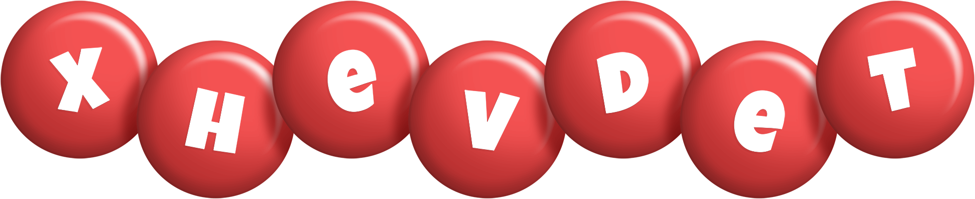 Xhevdet candy-red logo