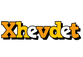 Xhevdet cartoon logo