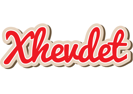 Xhevdet chocolate logo