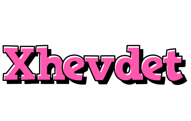 Xhevdet girlish logo
