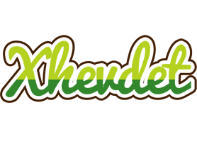 Xhevdet golfing logo