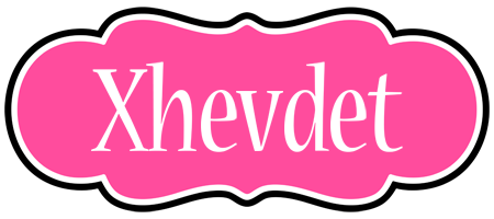 Xhevdet invitation logo