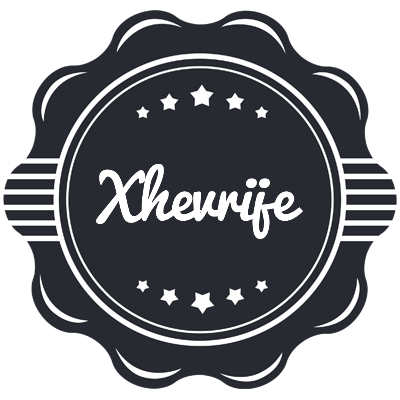 Xhevrije badge logo