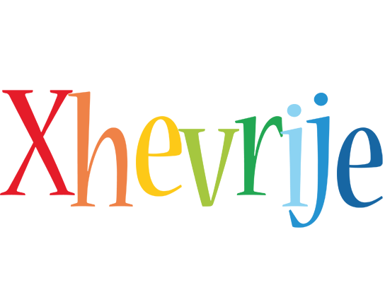 Xhevrije birthday logo