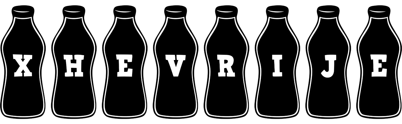 Xhevrije bottle logo