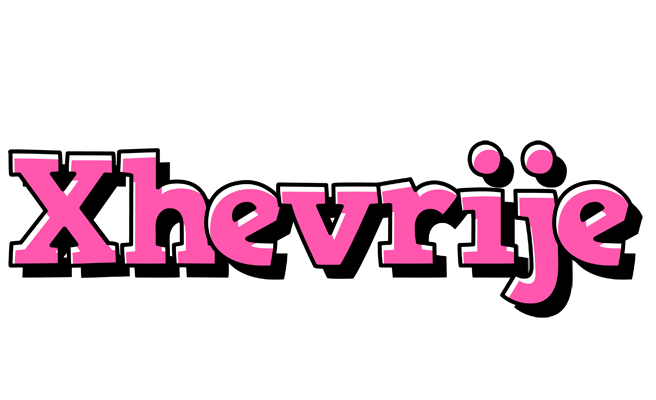 Xhevrije girlish logo
