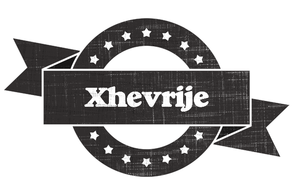 Xhevrije grunge logo