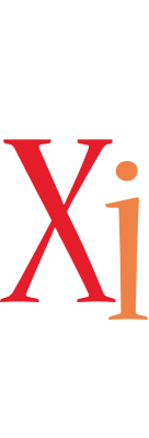 Xi birthday logo