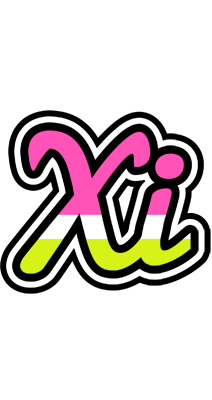 Xi candies logo