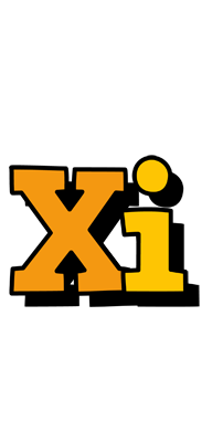 Xi cartoon logo