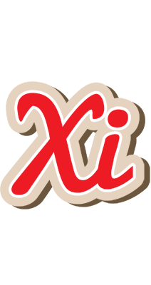 Xi chocolate logo
