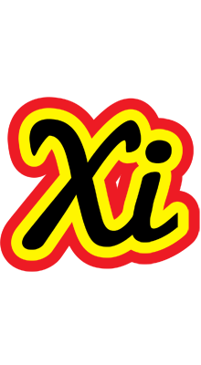 Xi flaming logo
