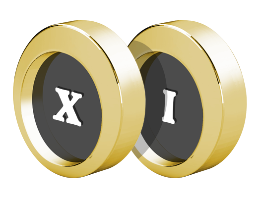 Xi gold logo
