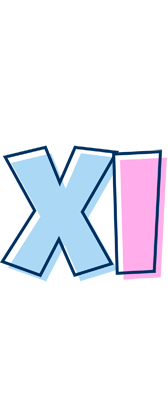 Xi pastel logo