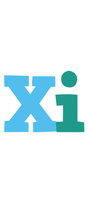 Xi rainbows logo