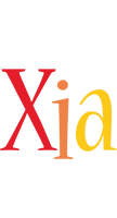 Xia birthday logo