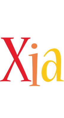 Xia birthday logo