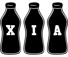 Xia bottle logo