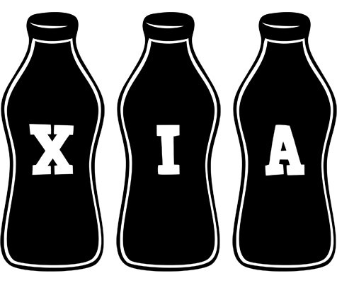 Xia bottle logo
