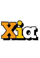 Xia cartoon logo