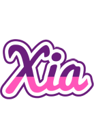 Xia cheerful logo