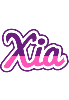 Xia cheerful logo