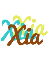 Xia cupcake logo