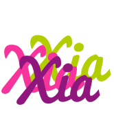 Xia flowers logo