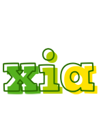 Xia juice logo