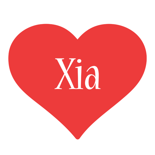 Xia love logo