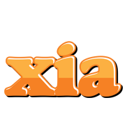 Xia orange logo