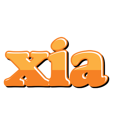 Xia orange logo