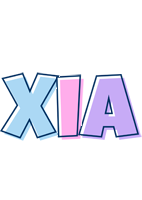 Xia pastel logo