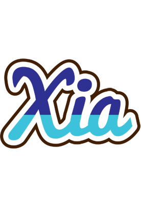 Xia raining logo
