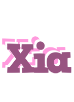 Xia relaxing logo